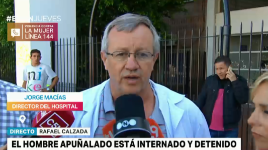 El parte médico del hombre apuñalado por la nena de 12 años que defendió a su mamá