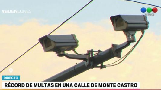 Récord de multas en Monte Castro: casi 60 mil multas en 6 meses