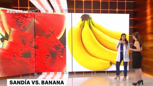 Para el calor: ¿sandía o banana?