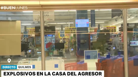 Encontraron explosivos en la casa del hombre que baleó a un vecino en un supermercado de Quilmes