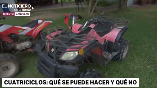 Cuatriciclos: qué se puede hacer y qué no
