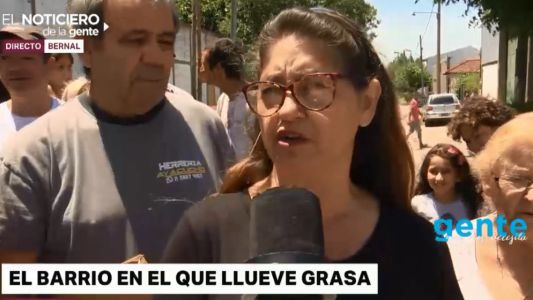 El barrio en el que llueve grasa: siguen las protestas