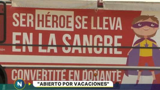 La campaña del Hospital Garrahan que invita a donar sangre en verano