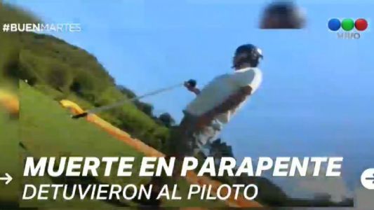 Detuvieron al piloto de parapente que llevó a Natalia Vargas
