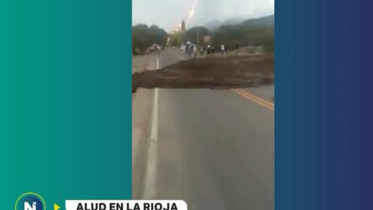 Alud en La Rioja