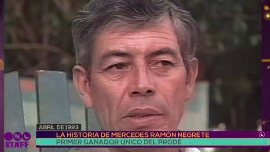 La historia del primer ganador único del Prode