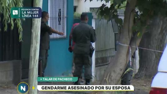 Una mujer mató a su esposo gendarme de dos tiros en Talar de Pacheco