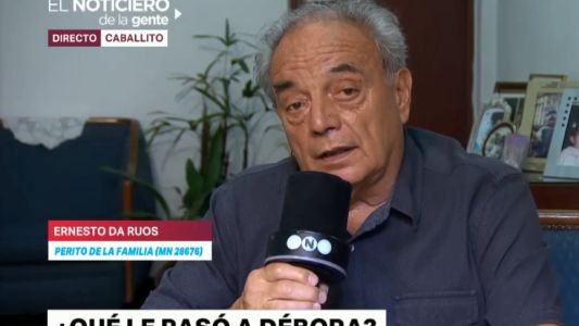 Perito de la familia de Débora Pérez Volpin dijo que "no está confirmado" que tuviera perforación en el estómago