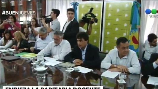 Comienza la paritaria docente