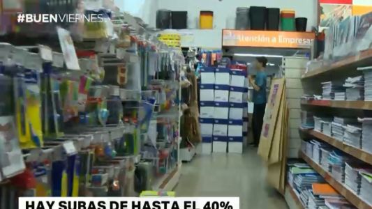 Inflación: la canasta escolar, dolarizada