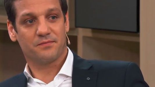 El gesto solidario de Rodrigo de la Serna en medio de una protesta