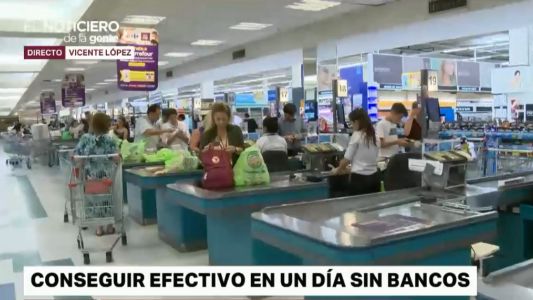 Cómo se podrá retirar dinero en efectivo durante el paro bancario