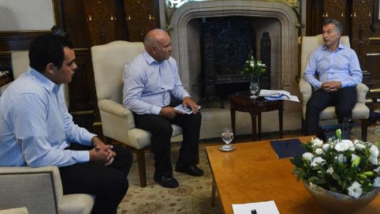 Macri recibió a familiares de Emanuel Garay, el cadete policial muerto en La Rioja