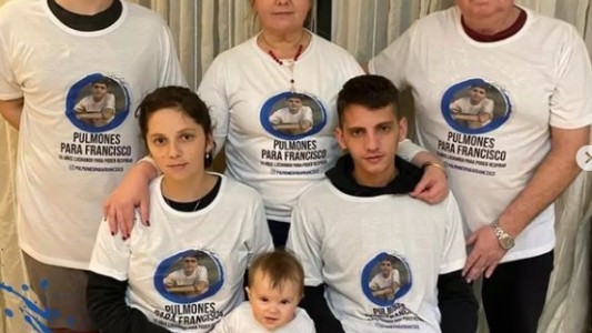 Francisco necesita un trasplante pulmonar urgente: piden su traslado desde Santa Fe a la Fundación Favaloro