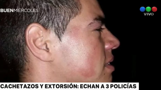 Cachetazos y extorsión: echaron a 3 policías