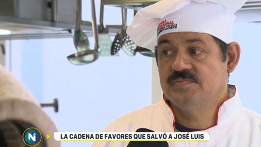 Una cadena de favores hizo que pasara de vivir en la calle a ser pizzero