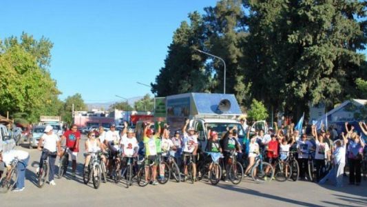 Bicicleteada de 1400 kilómetros por la preservación de los glaciares
