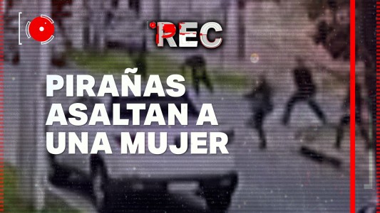 Pirañas asaltan a una mujer - #REC