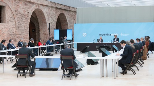 Terminó la reunión de Alberto Fernández con su gabinete