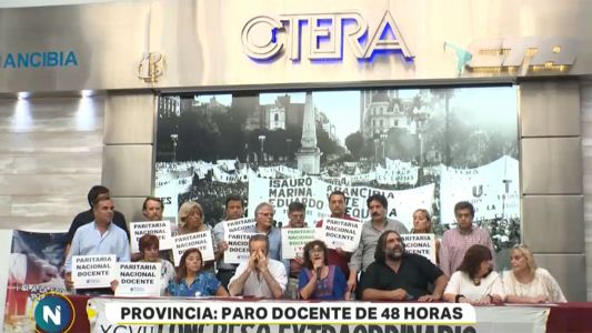 Paran los docentes y no arrancan las clases el lunes en la Provincia de Buenos Aires