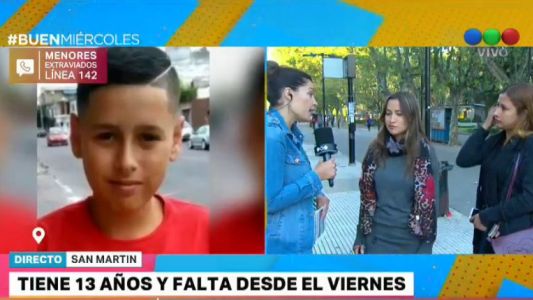 Buscan a Tomás, un chico de 13 años que se fue de su casa en San Martín