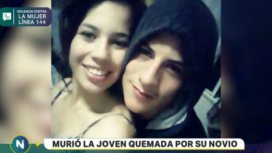 Murió la joven de 23 años quemada por su pareja en Merlo durante una discusión