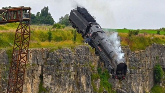 Video: Se filtró una impactante escena en la grabación de Misión Imposible 7