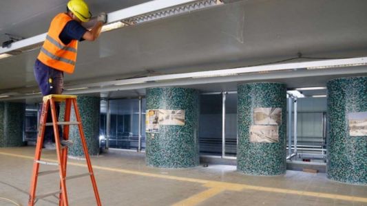 Subte H: Desde el 25 de Mayo llegará a la Facultad de Derecho de la UBA