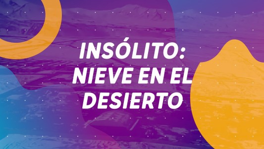 Nieve en el desierto, pedido de juicio político al presidente, rescatan perro bajo los escombros y ganó River #BuenFlash