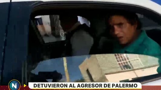 Detuvieron al "loco de Palermo" tras la brutal agresión a una mujer