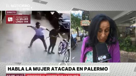 "También le pegó a otras chicas": identificó al hombre que la atacó