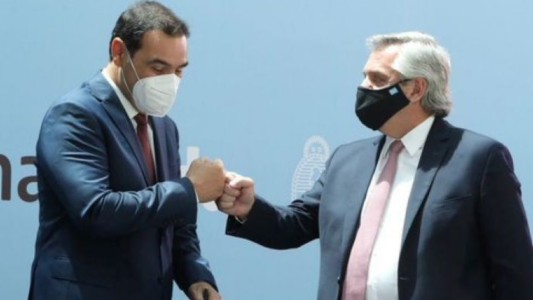 Alberto Fernández felicitó a Valdés por su reeleción: "Seguiremos trabajando juntos"