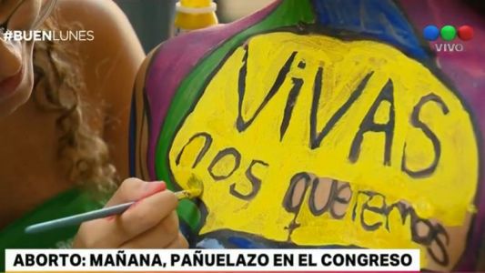 Aborto: mañana, pañuelazo en el Congreso