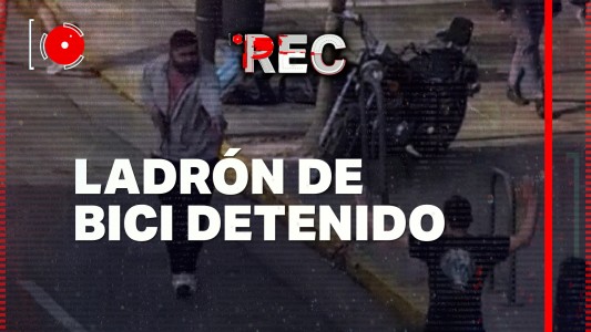 Ladrón de bici detenido - #REC