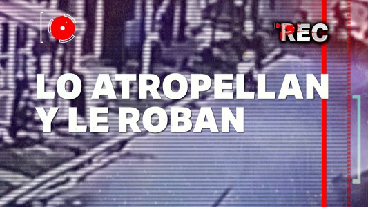 Lo atropellan y le roban - #REC
