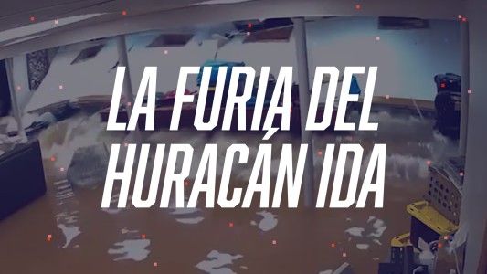 El agua del huracán Ida hizo colapsar un sótano