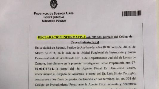 La declaración que destapó los abusos en Independiente