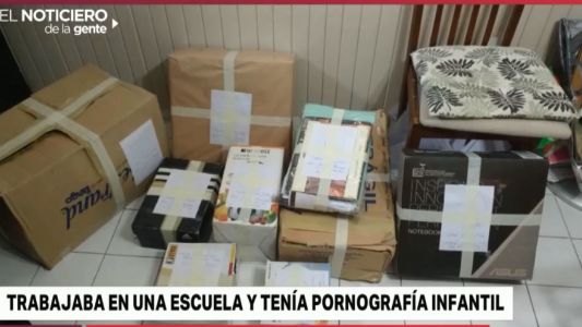 Pornografía infantil: por aviso de Interpol desde Alemania, lo detuvieron en Buenos Aires