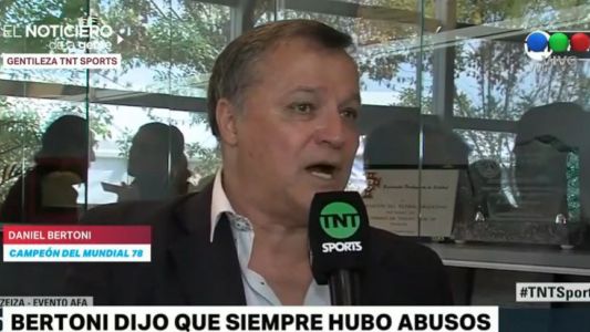 Bertoni, sobre los abusos sexuales en inferiores: "Existió siempre"