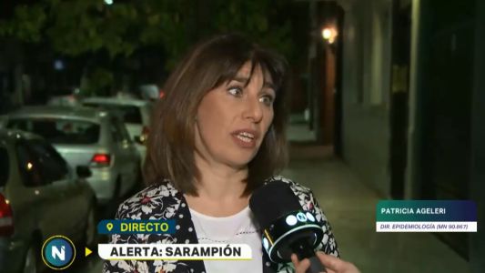 Hay 70 personas "en observación" tras el caso de la beba con sarampión