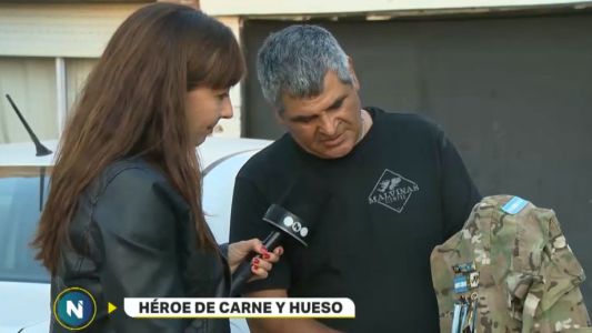 Malvinas: la historia del héroe que se enfrentó al enemigo para salvar a sus compañeros
