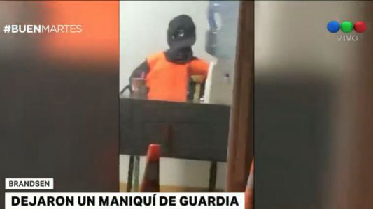Aclaran que no existió un policía-maniquí
