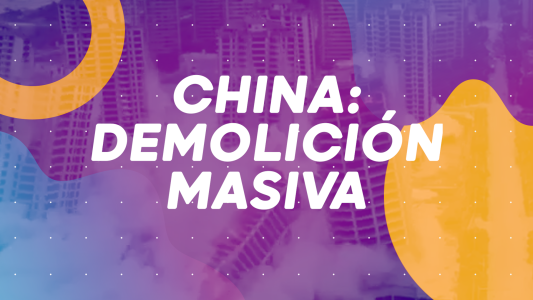 Demolición masiva en China, convocan al consejo del salario, temporal en la Costa Atlántica y hoy juega la Selección con público #BuenFlash