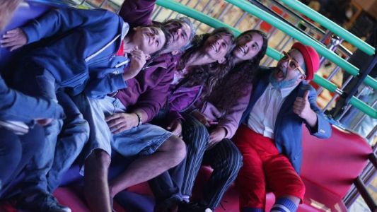 Se cayeron del Samba en el parque de diversiones de Mar del Plata mientras estaban festejando