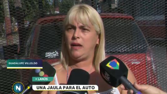 "Cuido lo mío", dijo la vecina que construyó un garaje en la vereda