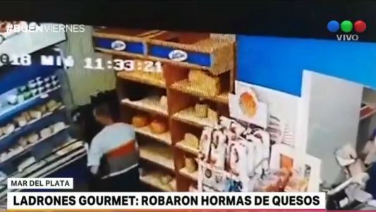 Video: ladrones de quesos en Mar del Plata