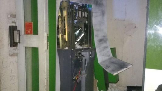 Explotaron un cajero automático en Avellaneda