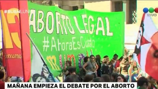 Arranca el debate por el aborto: expondrán expertos y hasta famosos del teatro y la TV