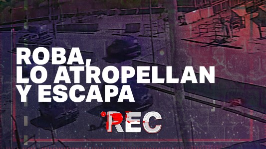 Roba, lo atropellan y escapa - #REC