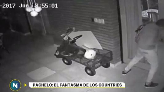 Nuevo video de Nicolás Pachelo: denuncian que robó en otro country